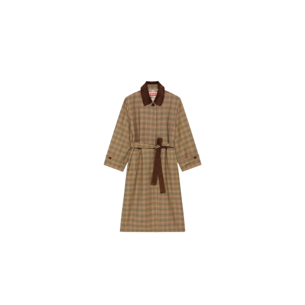 Coats > Belted Coats - - Kenzo - Modalova