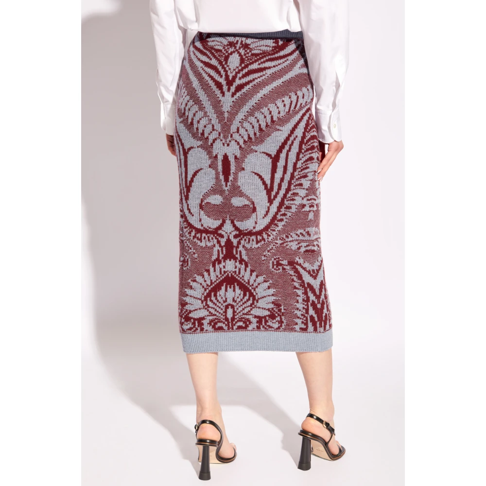 ETRO Wollen rok Multicolor Dames