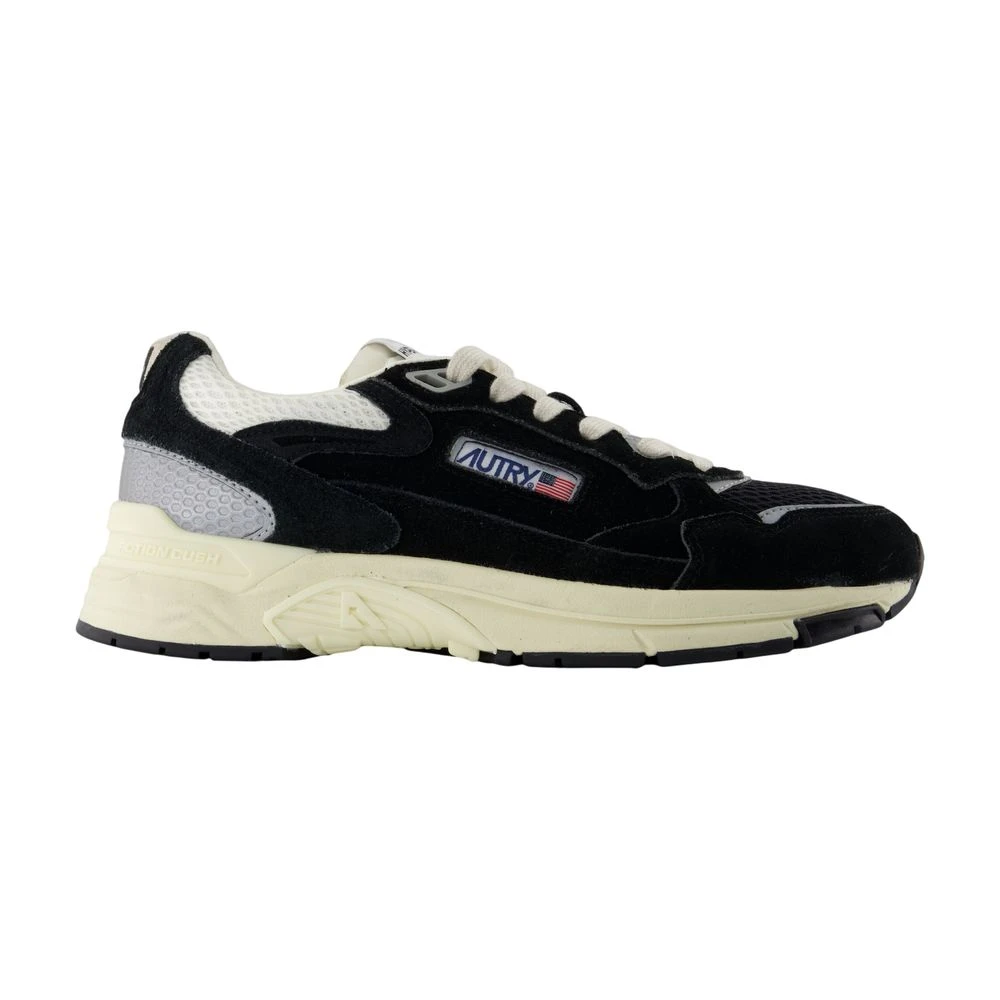 Autry Men's Black Sneakers, 11 Uk, Hyperway Low Trainers