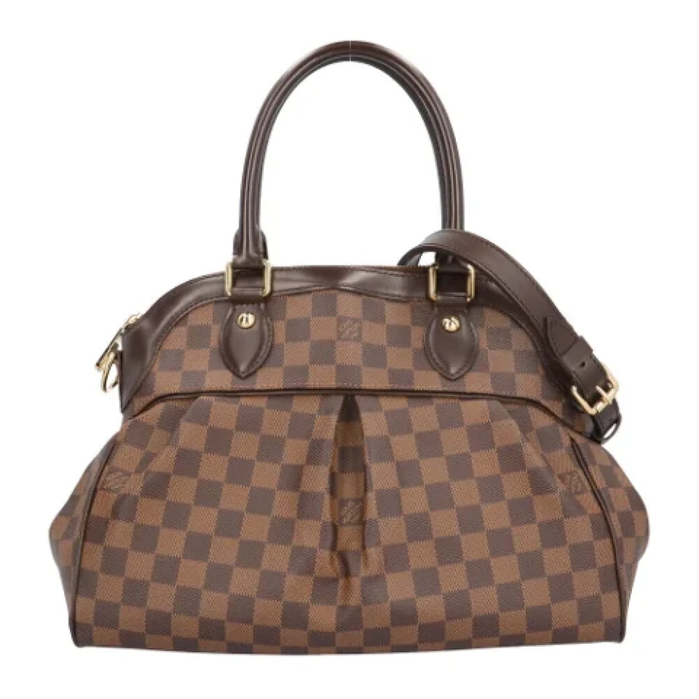 Louis Vuitton Vintage Pre-owned Canvas handbags Brown Dames