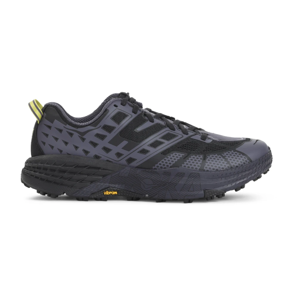 Hoka One One Black Running Shoes, Male, 7 Uk, Squid Ink Textile Trainers