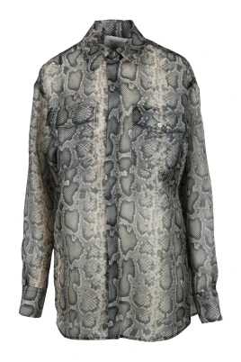 Genomskinlig Organza Skjorta