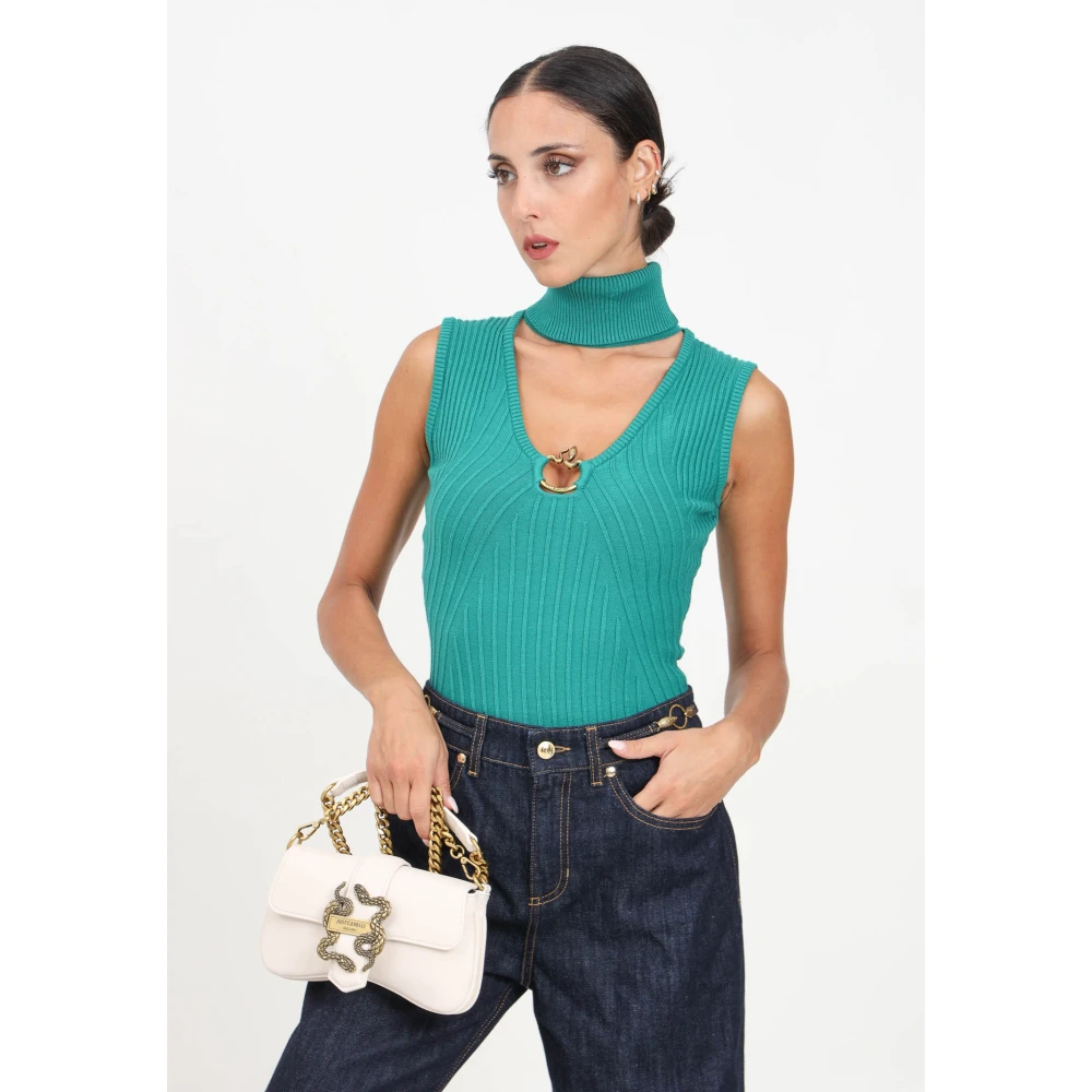Just Cavalli Groene Coltrui met Uitgesneden Detail Green Dames