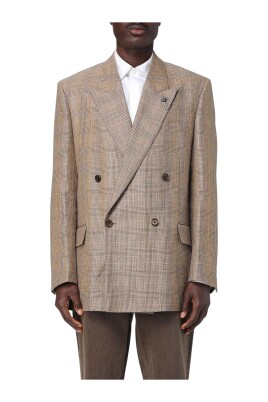 plaid-double-breasted-blazer