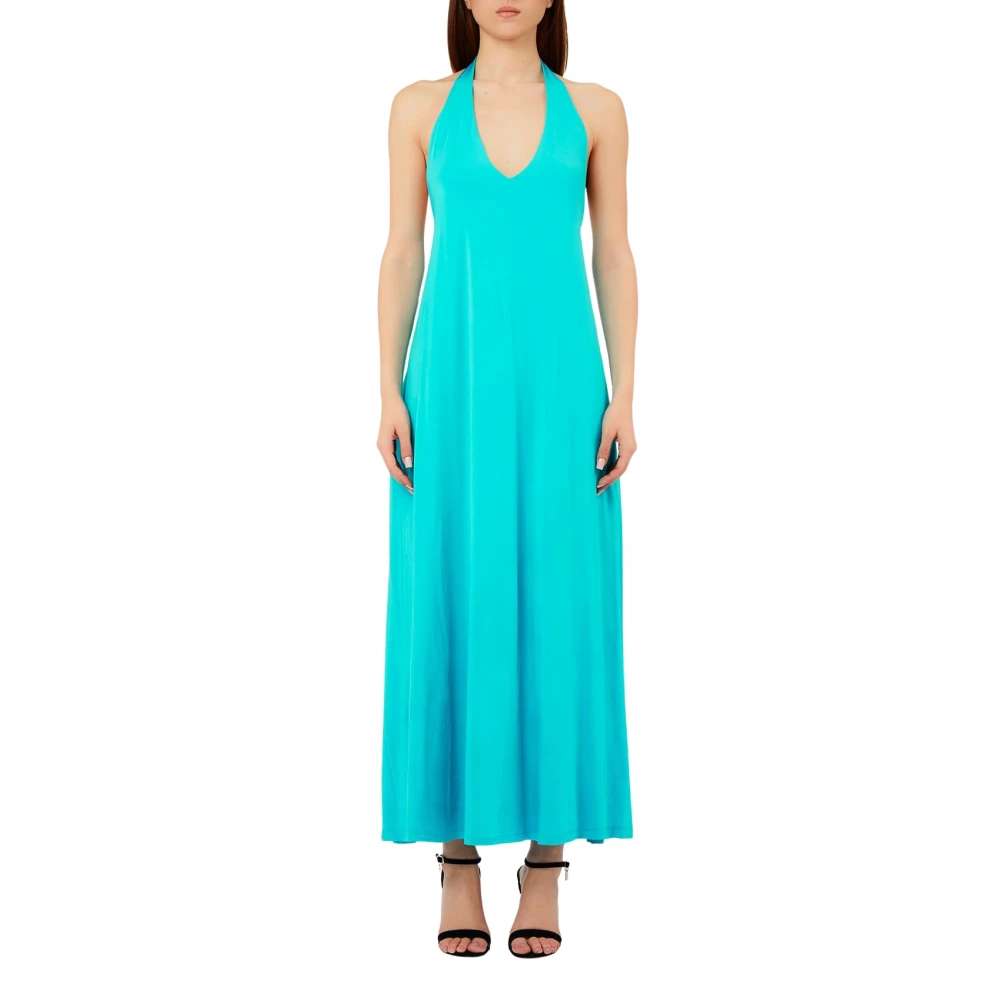 Liu Jo Blue Maxi Dress - Female - Maxi Dresses - Xs - Dresses