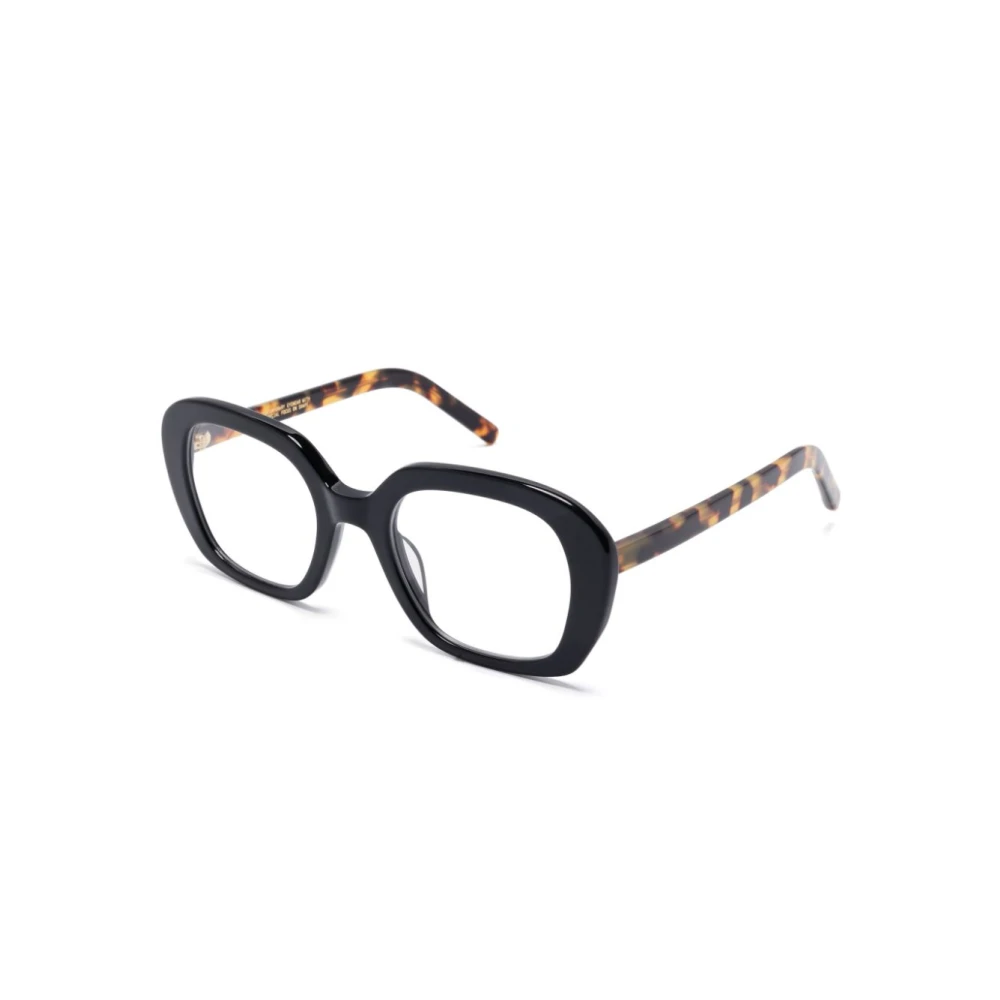 Kaleos Stijlvolle ronde zonnebril voor kinderen Black Unisex