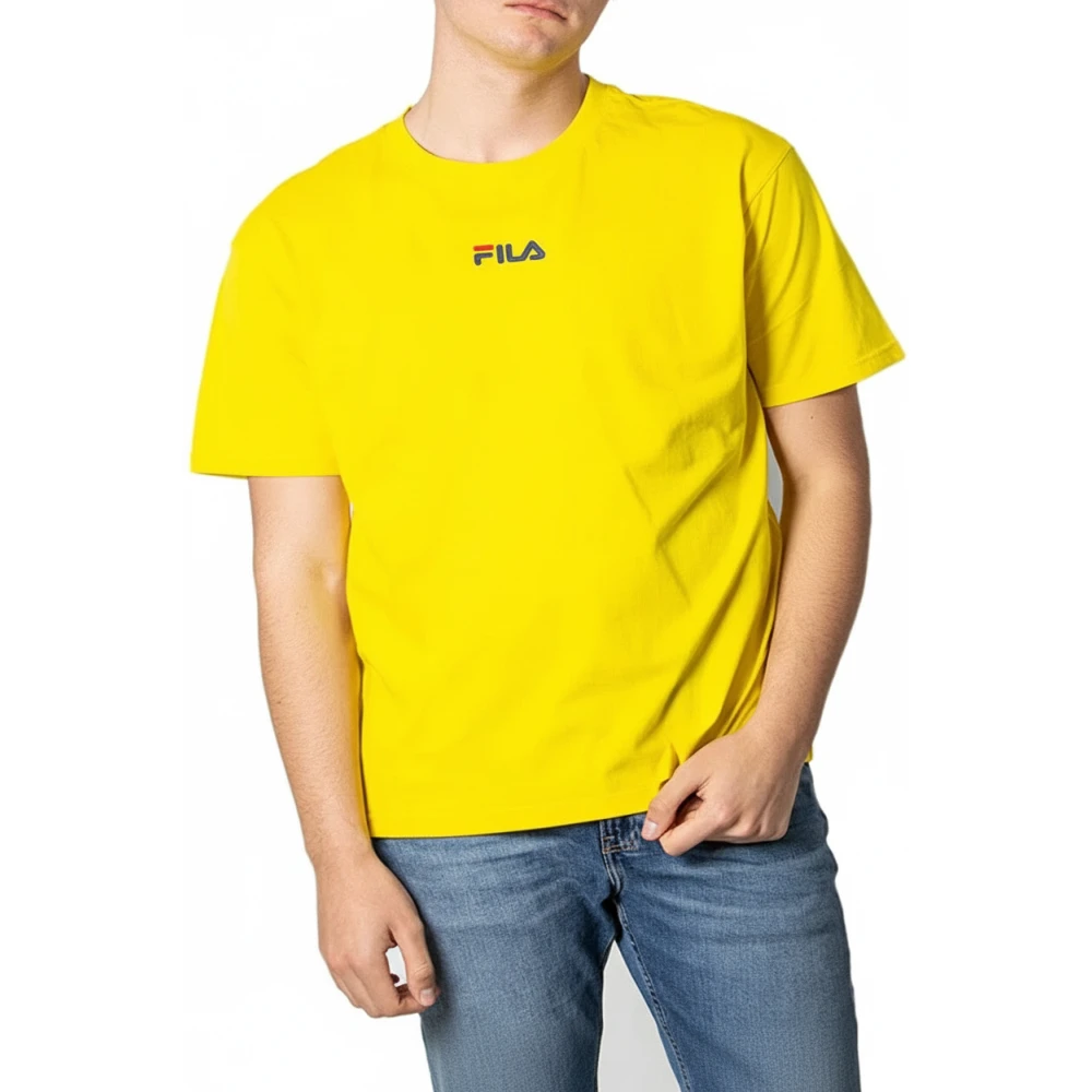 T-Shirt & Polo Fila 687484Ety Uomo Giallo Medio - Immagine 2