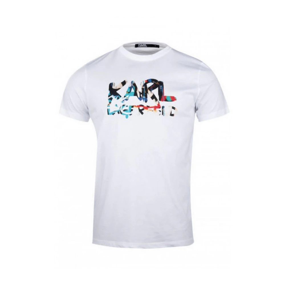 Karl Lagerfeld Casual Katoenen T-shirt White Heren