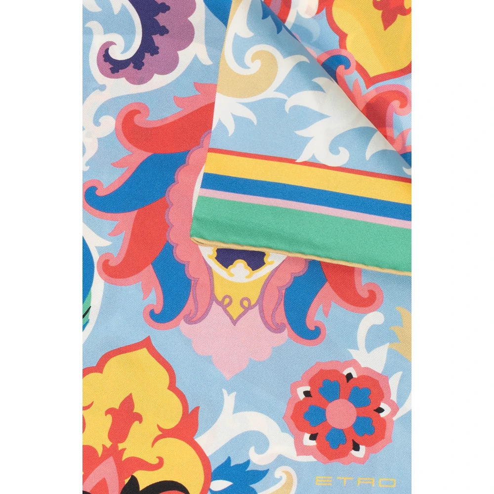 ETRO Zijden sjaal Multicolor Dames