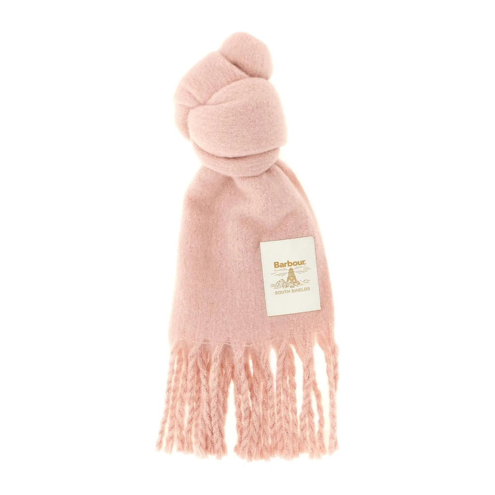 Barbour Women's Pink Ellison Scarf - Image 3