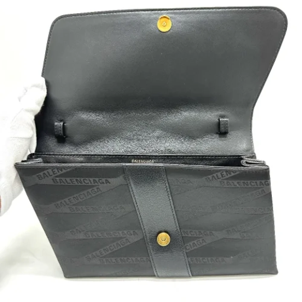 Balenciaga Vintage Pre-owned Leather shoulder-bags Black Dames