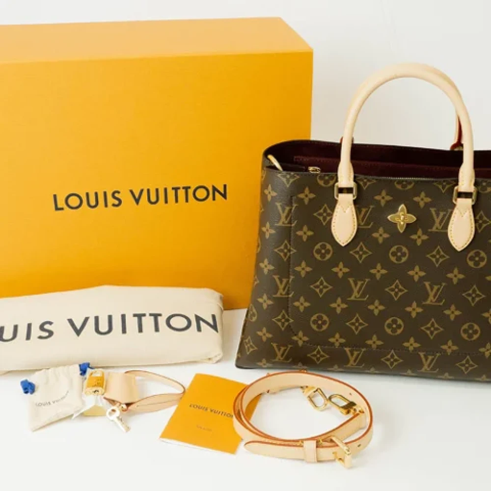 Louis Vuitton Vintage Pre-owned Canvas totes Brown Dames