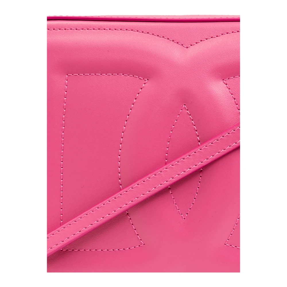 Dolce & Gabbana Schoudertas DG Logo Medium Pink Dames