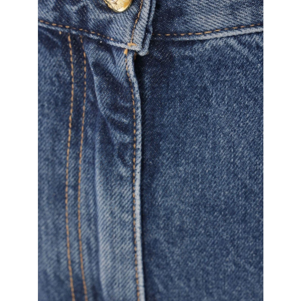 Elisabetta Franchi Cropped Jeans Blue Dames