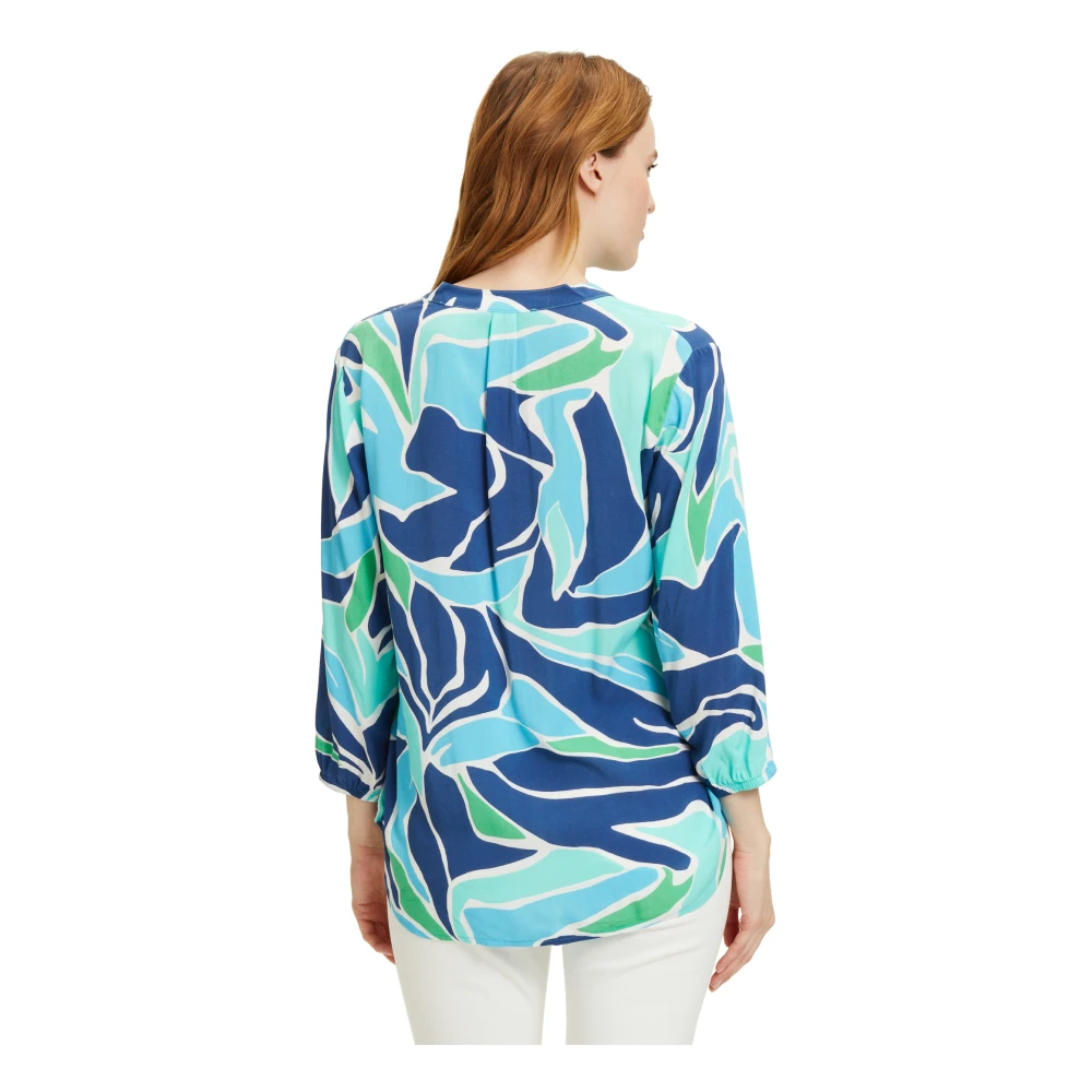 Betty Barclay Paisley Print 3 4 Mouw Blouse Multicolor Dames
