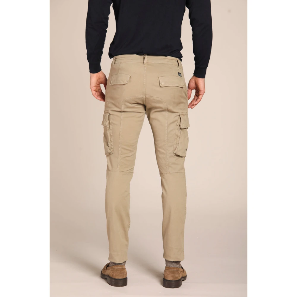 Mason's Extra Slim Fit Cargo Broek Beige Heren