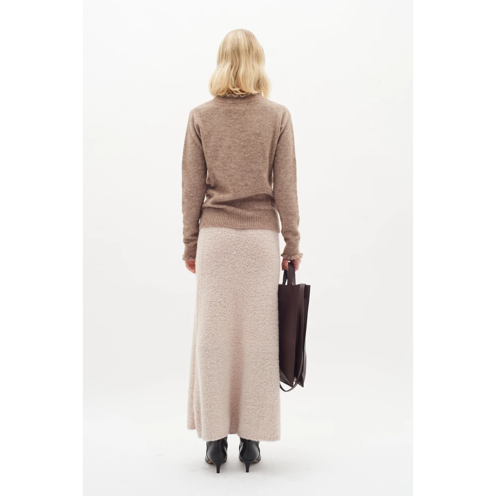 InWear Beige Pullover Sandy Grey Melange Beige Dames