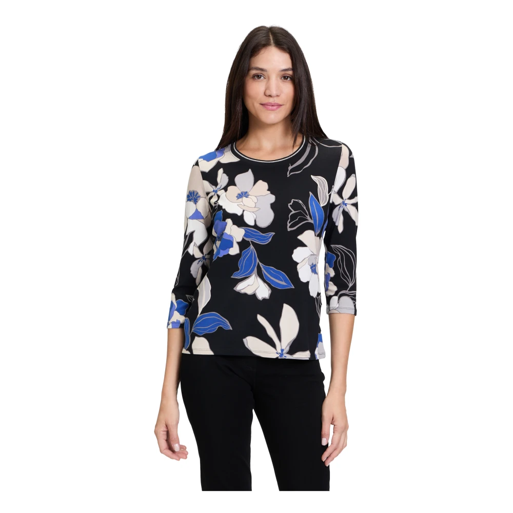 Betty Barclay Bloemenprint Basic Shirt Multicolor Dames