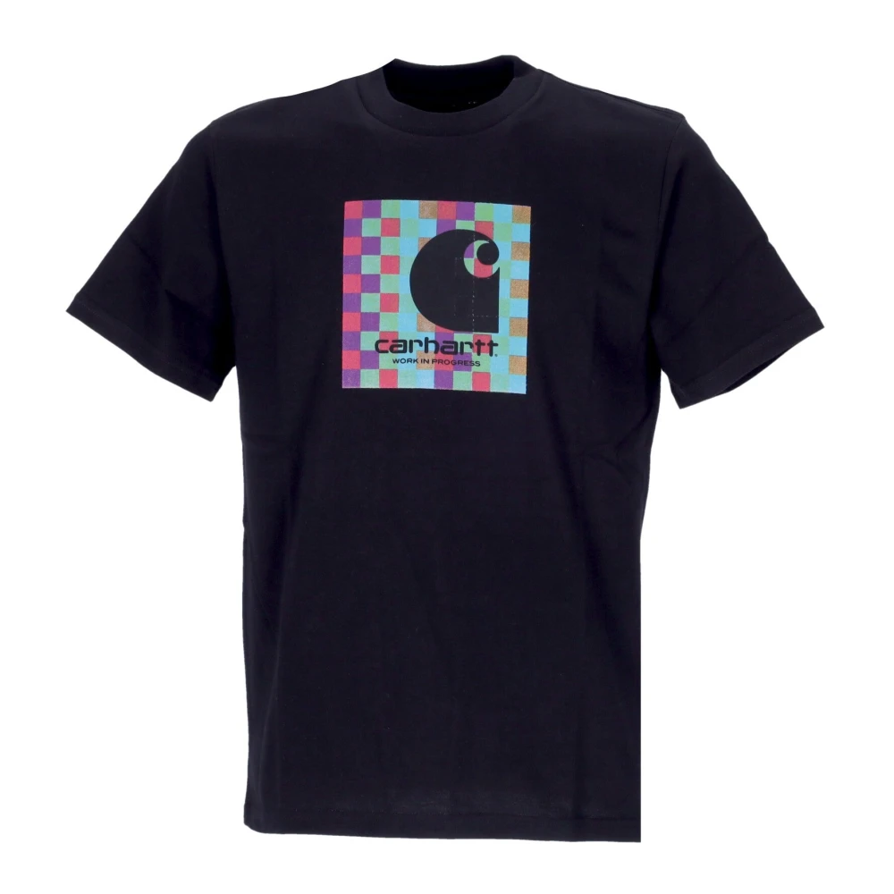 Carhartt WIP Zwarte Heren Tee met Print Black Heren
