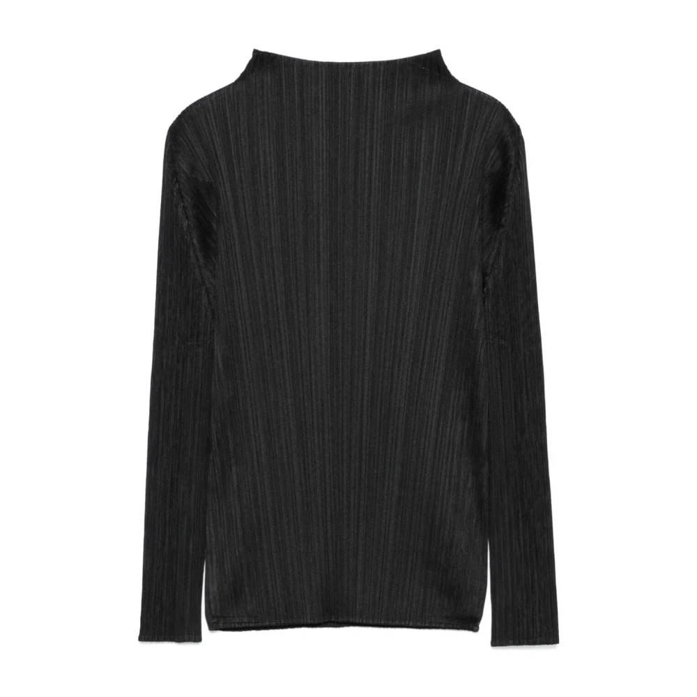 Issey Miyake Zwarte Shirt voor Stijlvolle Look Black Dames