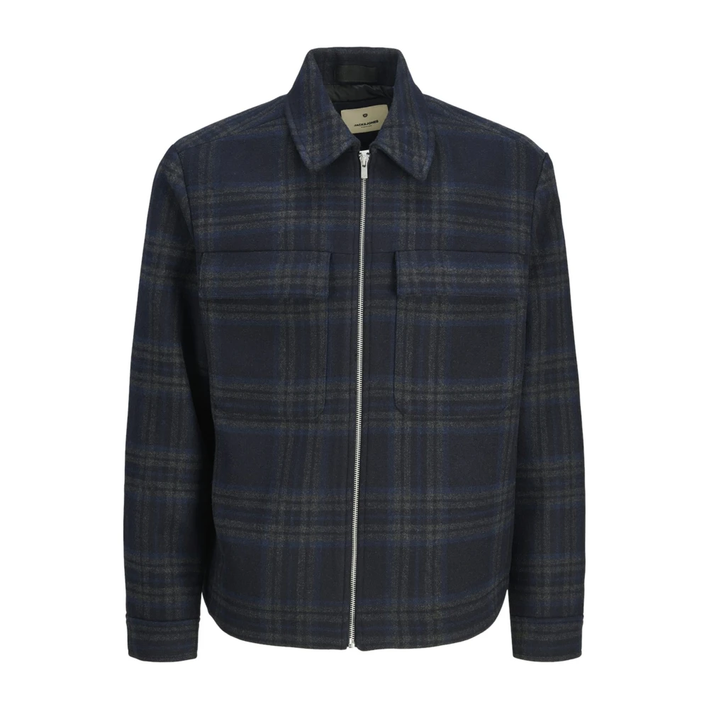 Jack & jones Blauwe Overgangsjas Blue Heren