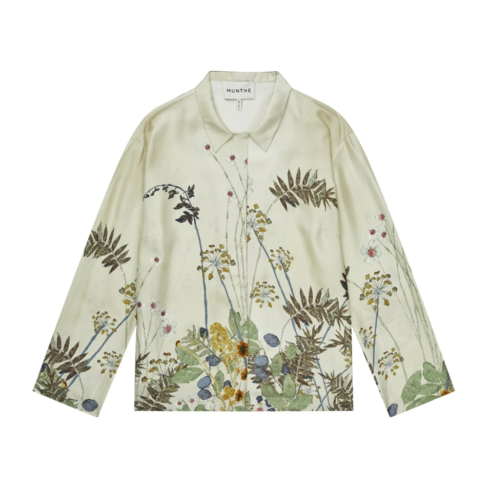Munthe Women's Beige Shirts - Shirts - 2XL - Blouses & Shirts