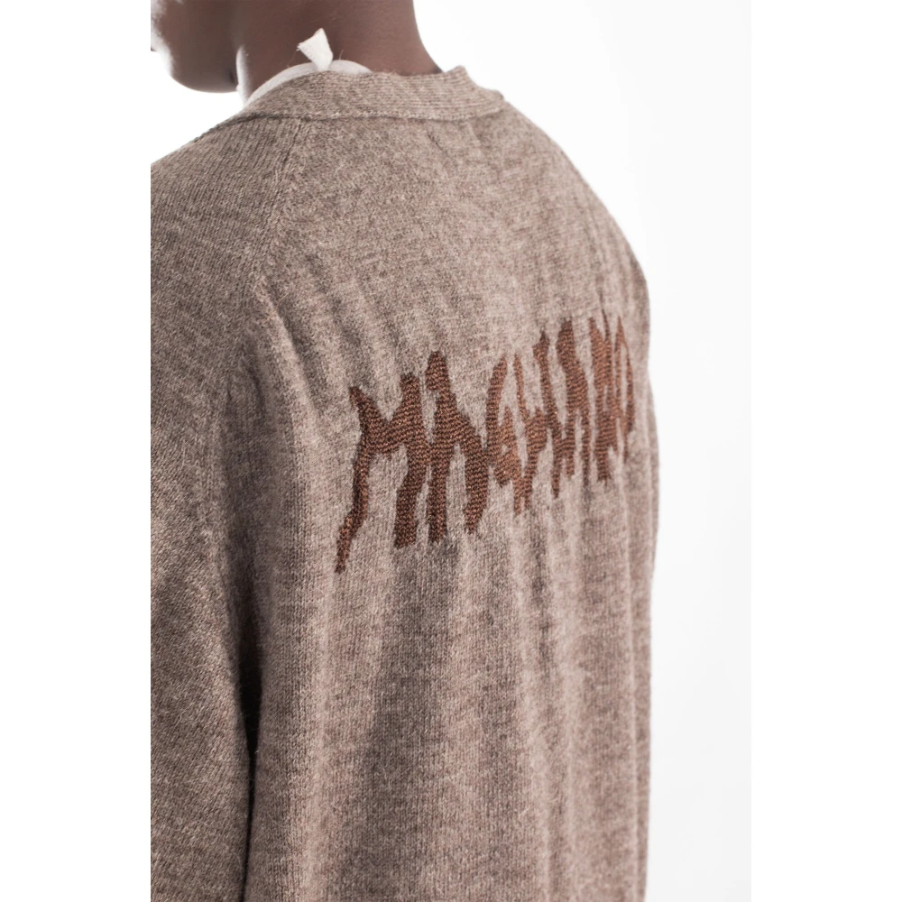 Magliano Wollen Oversized Vest Gray Heren