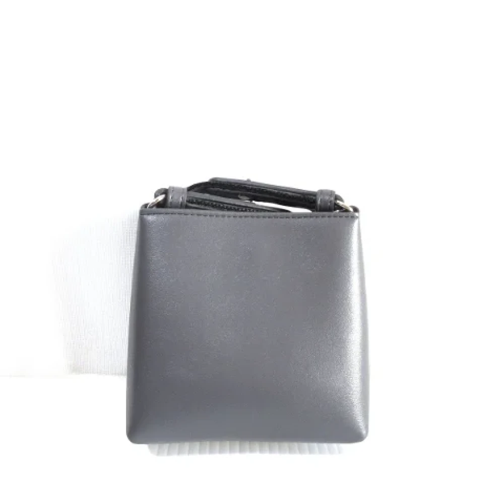 Stella McCartney Pre-owned Leather shoulder-bags Gray Dames