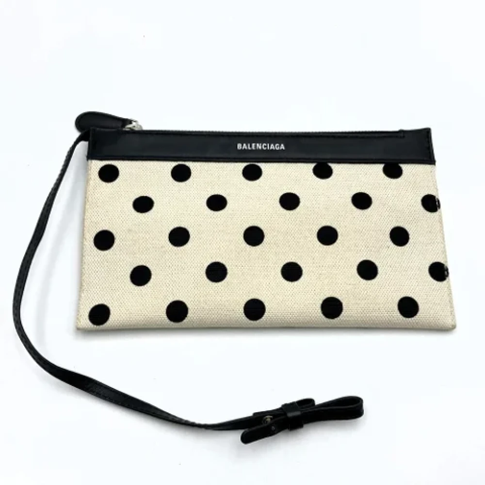 Balenciaga Vintage Pre-owned Canvas totes White Dames