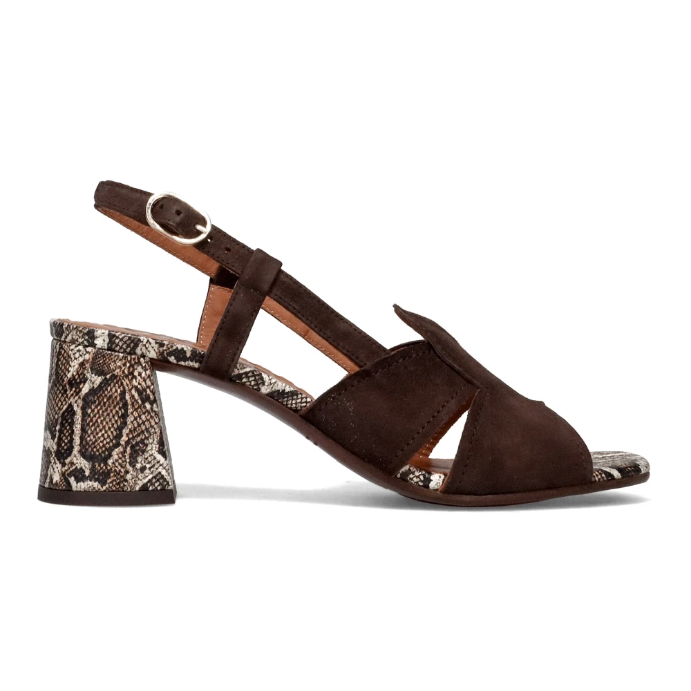 Chie Mihara Donna Marrone - Rutter Cut-Out Sandal - Shoes - 39 Eu