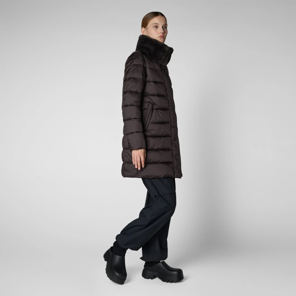 Save The Duck Diervrije Pufferjas Black Dames