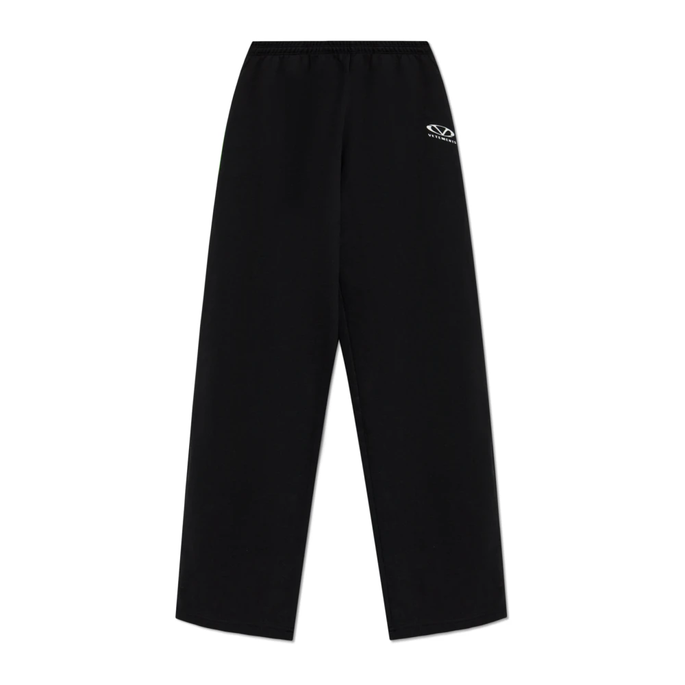 Vetements Sweatpants met bedrukt logo Black Heren