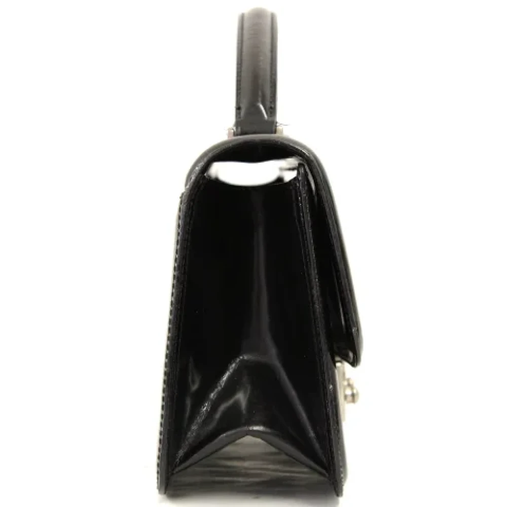 Moschino Pre-Owned Pre-owned Leather handbags Black Dames