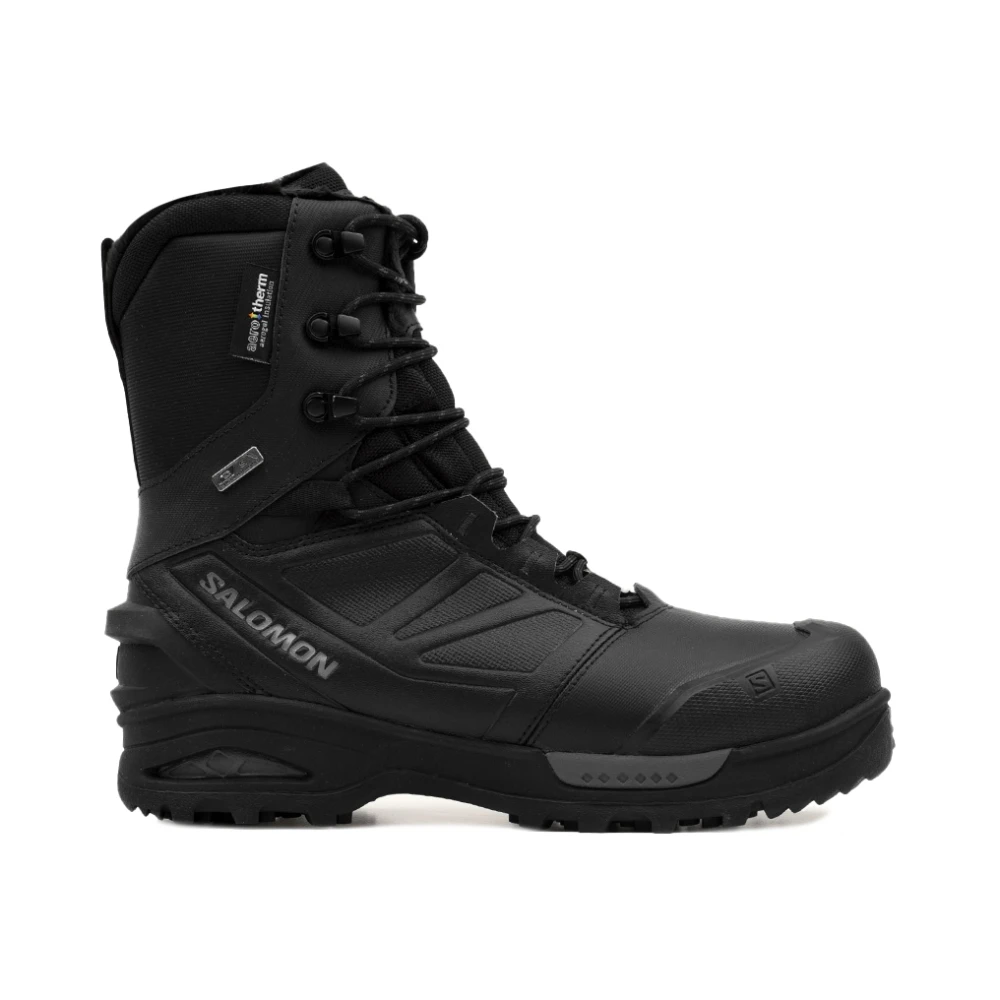 Salomon Black Hiking Shoes, Male, 12 Uk, Lace-Up Trekking Boots