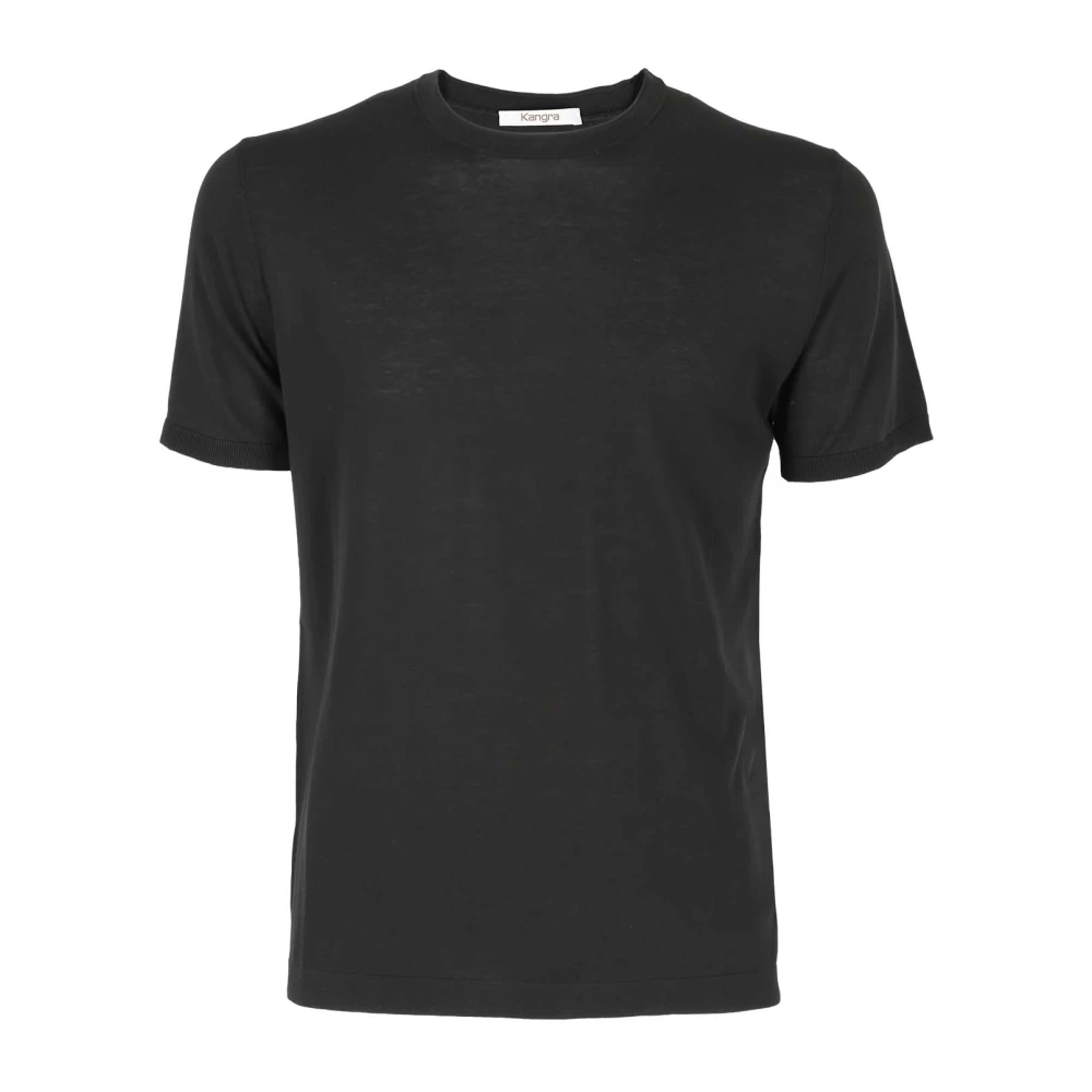 Kangra Katoen Maco Fin.18 Shirt Black Heren