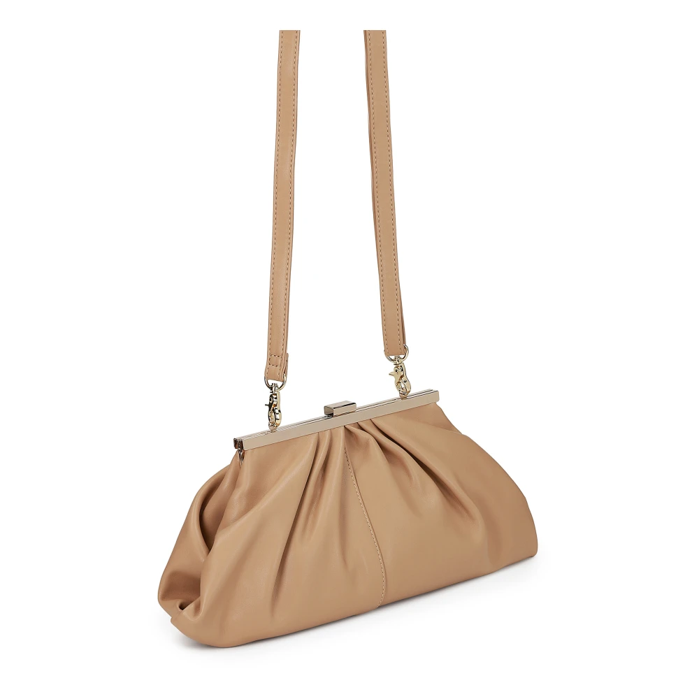 Kazar Dames beige clutch tas Brown Dames