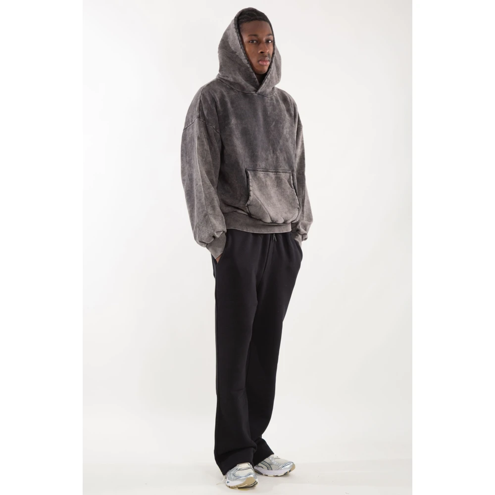 Garment Workshop Marble Wash Hoodie Gray Heren
