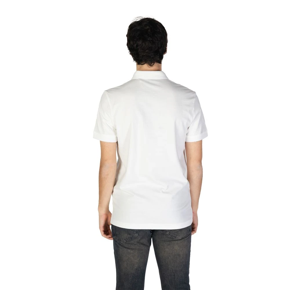 Hugo Boss Heren korte mouwen katoenen poloshirt White Heren