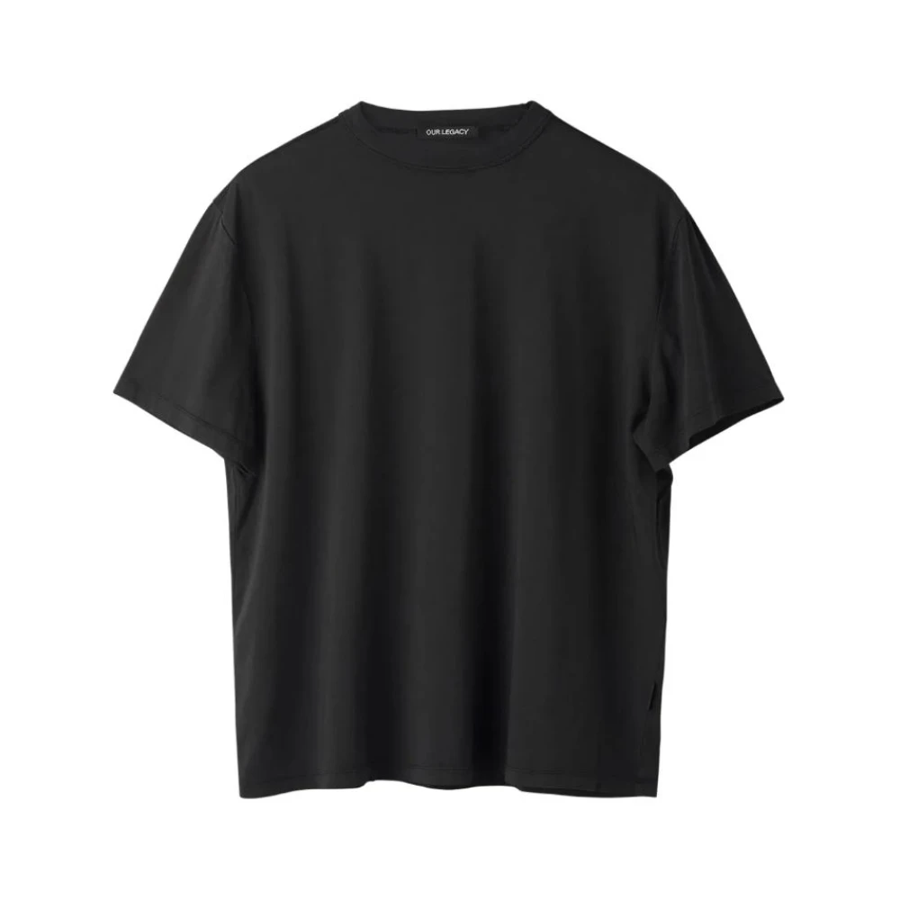 Our Legacy Men's Black T-Shirts, 2XL, T-Shirts And Polos