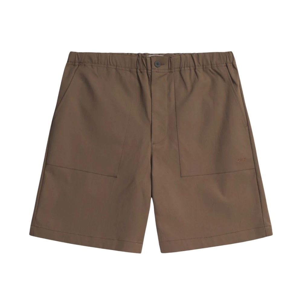 Norse Projects Ezra Kastanje Korte Broek Brown Heren