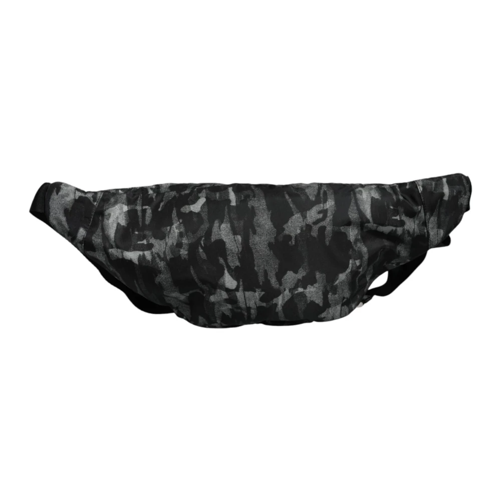 Dolce & Gabbana Luipaard Camouflage Heuptas met ritssluiting Black Dames