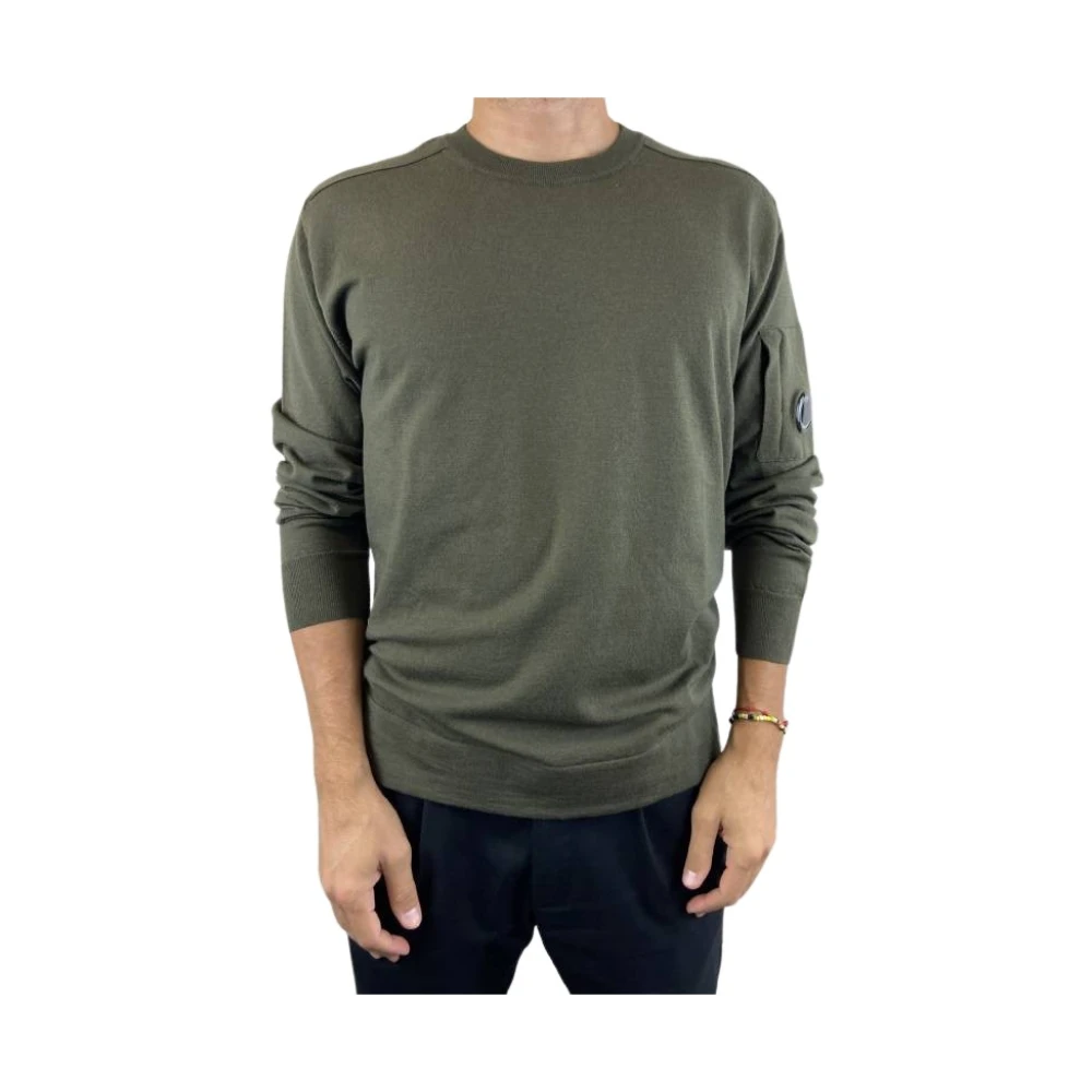 C.P. Company Groene Gebreide Trui Green Heren