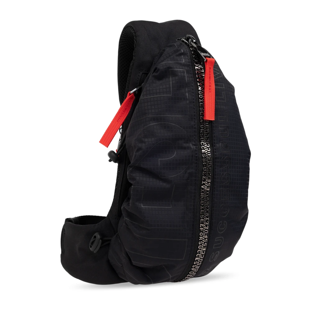 Diesel Een-schouder rugzak Zip-D Black Unisex