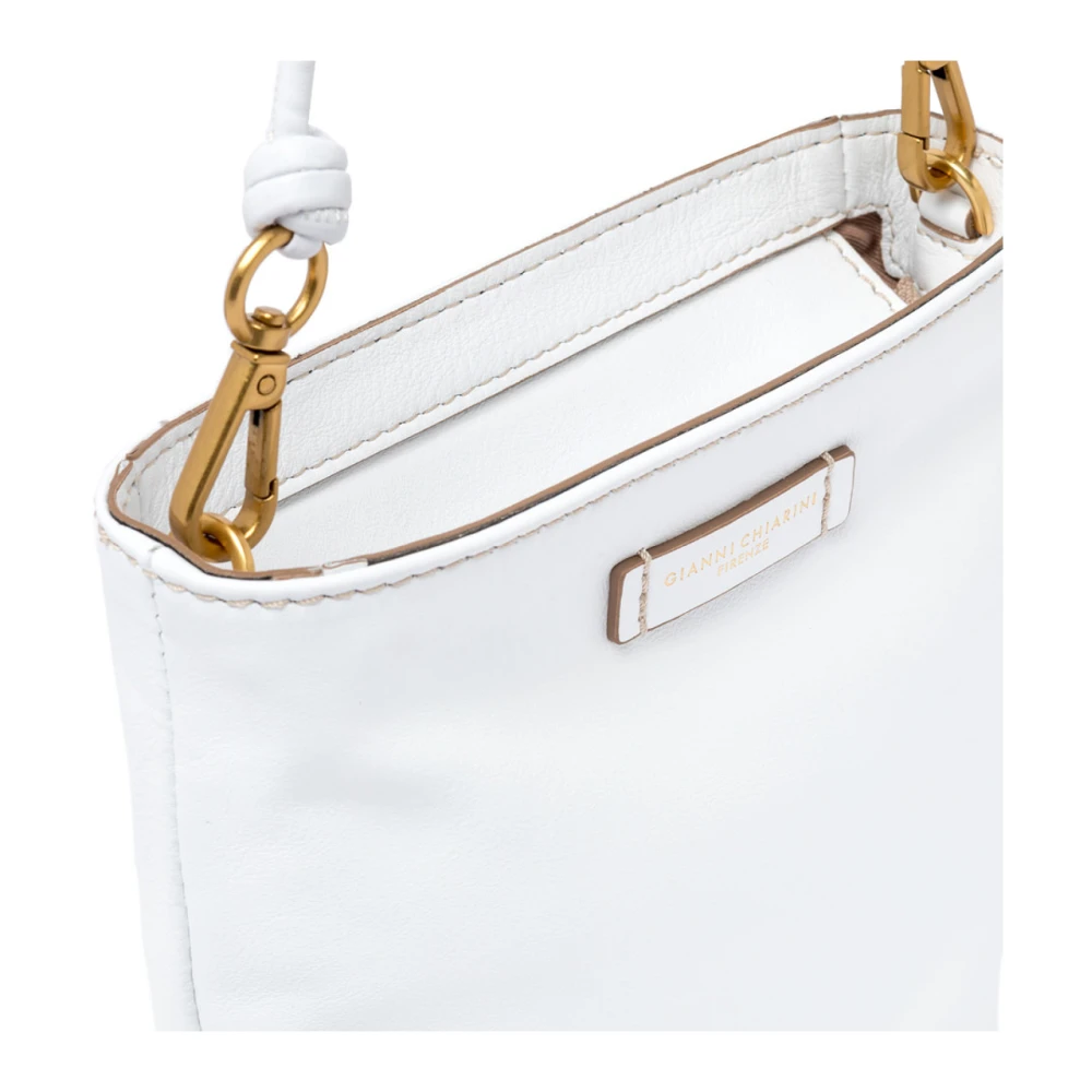 Gianni Chiarini Shoulder Bags White Dames
