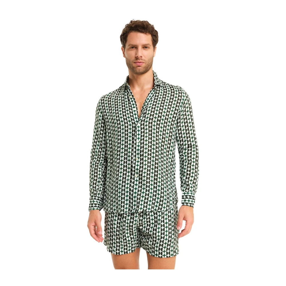 Peninsula Linnen Shirt ViBi Venezia Multicolor Heren