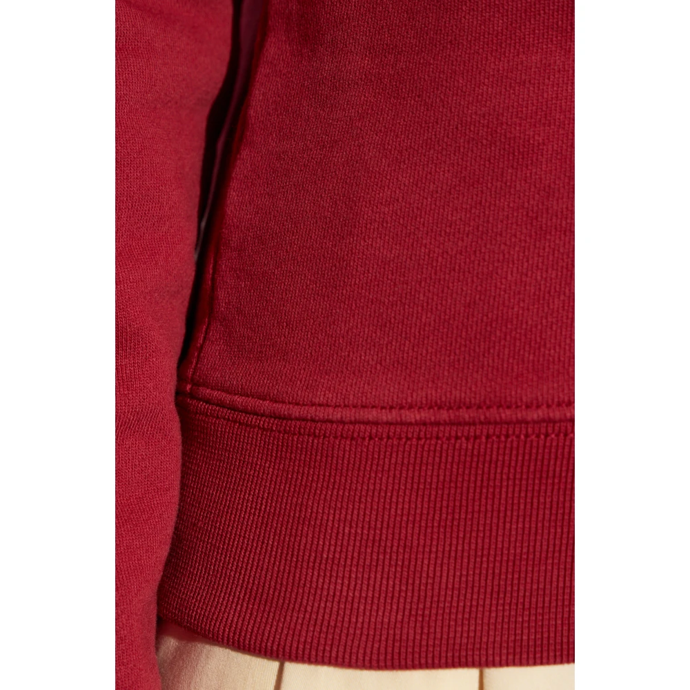 Maison Kitsuné Sweatshirt met logo Red Dames