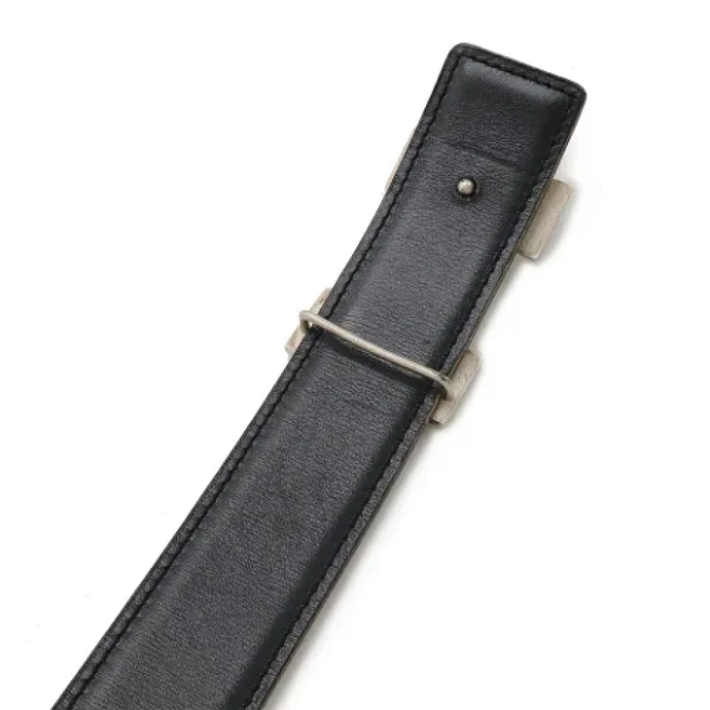 Hermès Vintage Pre-owned Leather belts Beige Dames