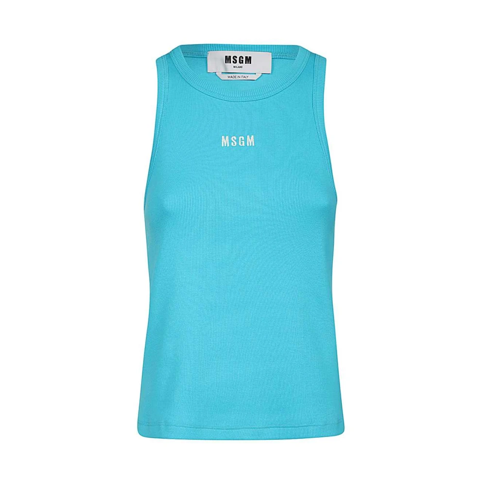 Tops > Sleeveless Tops - - Msgm - Modalova