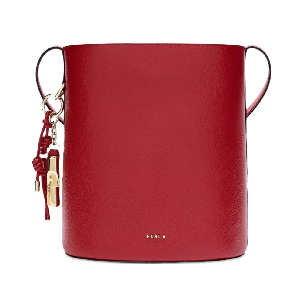 Furla Sac Bandoulière Roxie Femme Sacs Rouge  