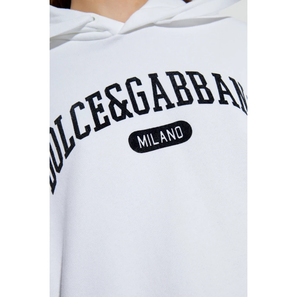 Dolce & Gabbana Hoodie White Dames
